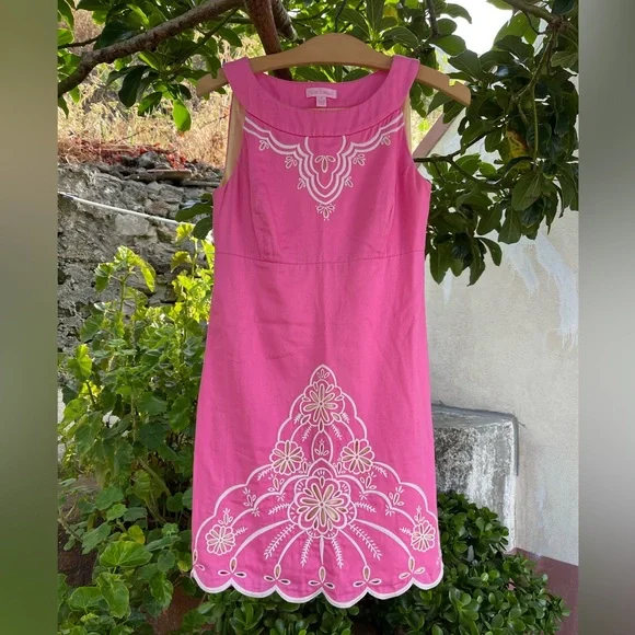 Lilly Pulitzer Jacqueline Cotton Sheath Dress - Picture 4 of 11